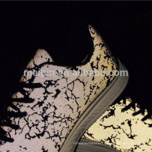 Sliver Reflective Mesh Fabric for shoe upper/reflecting shoe upper